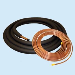 Installation Materials 30 feet of 3/8" x 7/8" O.D. Insulated Copper Line Set with 3/8" Thick Insulation
